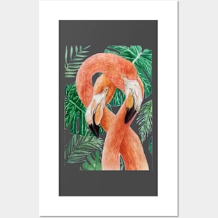 flamingo Posters and Art